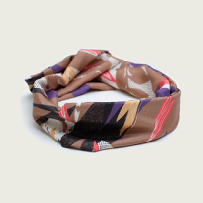 Japanese Printed Silk 'Wednesday' ヘッドスカーフ/ミニスカーフ | YARN&COPPER