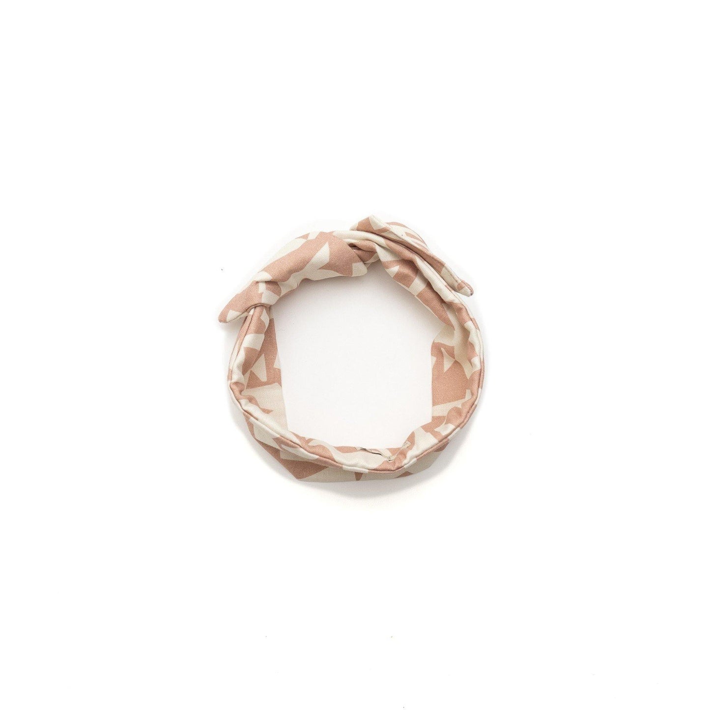 Japanese Linen 'Athens' Pink ヘッドスカーフ/ミニスカーフ | YARN&COPPER