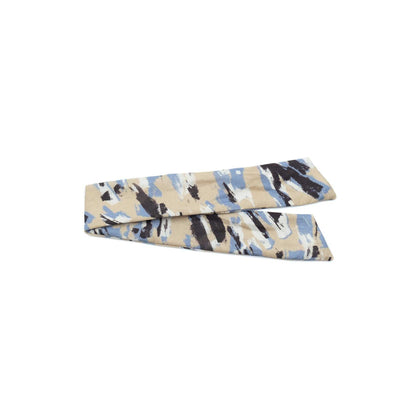 Japanese Linen 'Brompton' Beige ヘッドスカーフ/ミニスカーフ | YARN&COPPER