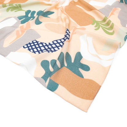 Japanese Merino Wool 'Rotham' pink 正方形スカーフ | YARN&COPPER