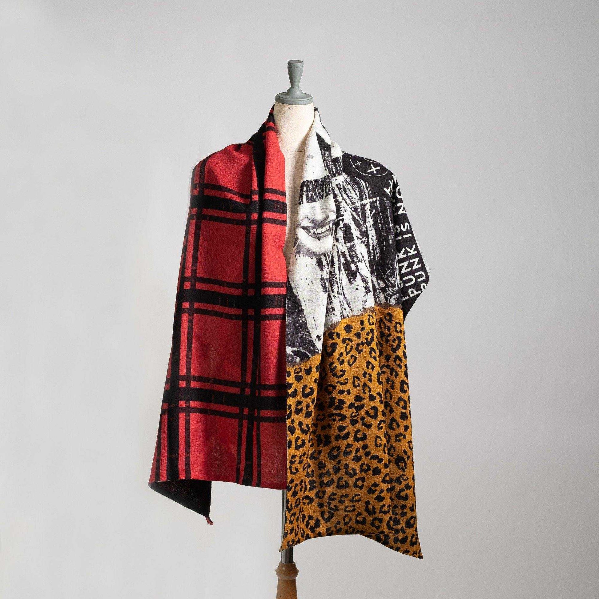 Japanese Merino Wool 'LONDON' 二枚仕立てのロングストール | YARN&COPPER