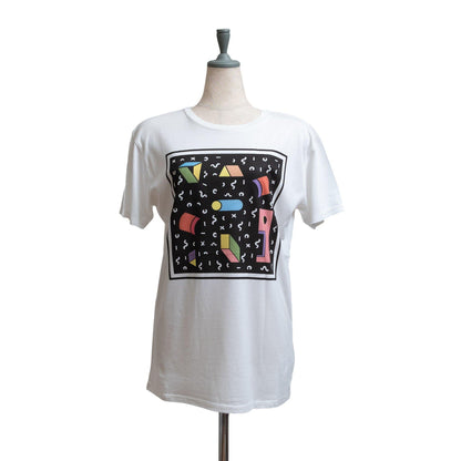 Japanese Printed Ecovero / Organic Cotton UNISEX Tshirt '1990'